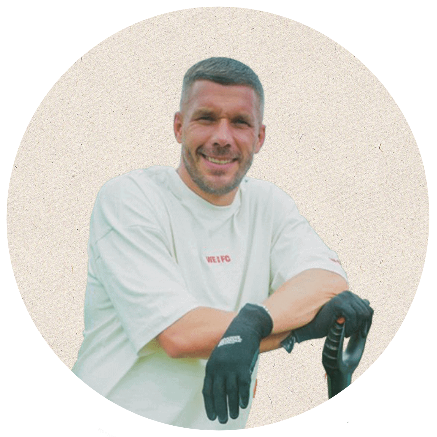 Lukas Podolski, Unterstützer der PLANT-MY-TREE Stiftung